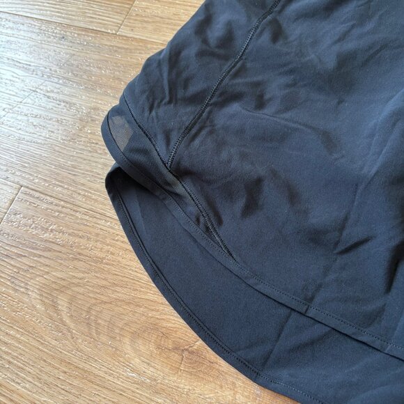 Lululemon Athletic Hotty Hot High Rise Skirt Long Black NWT Women’s Size 4 - Picture 4 of 9
